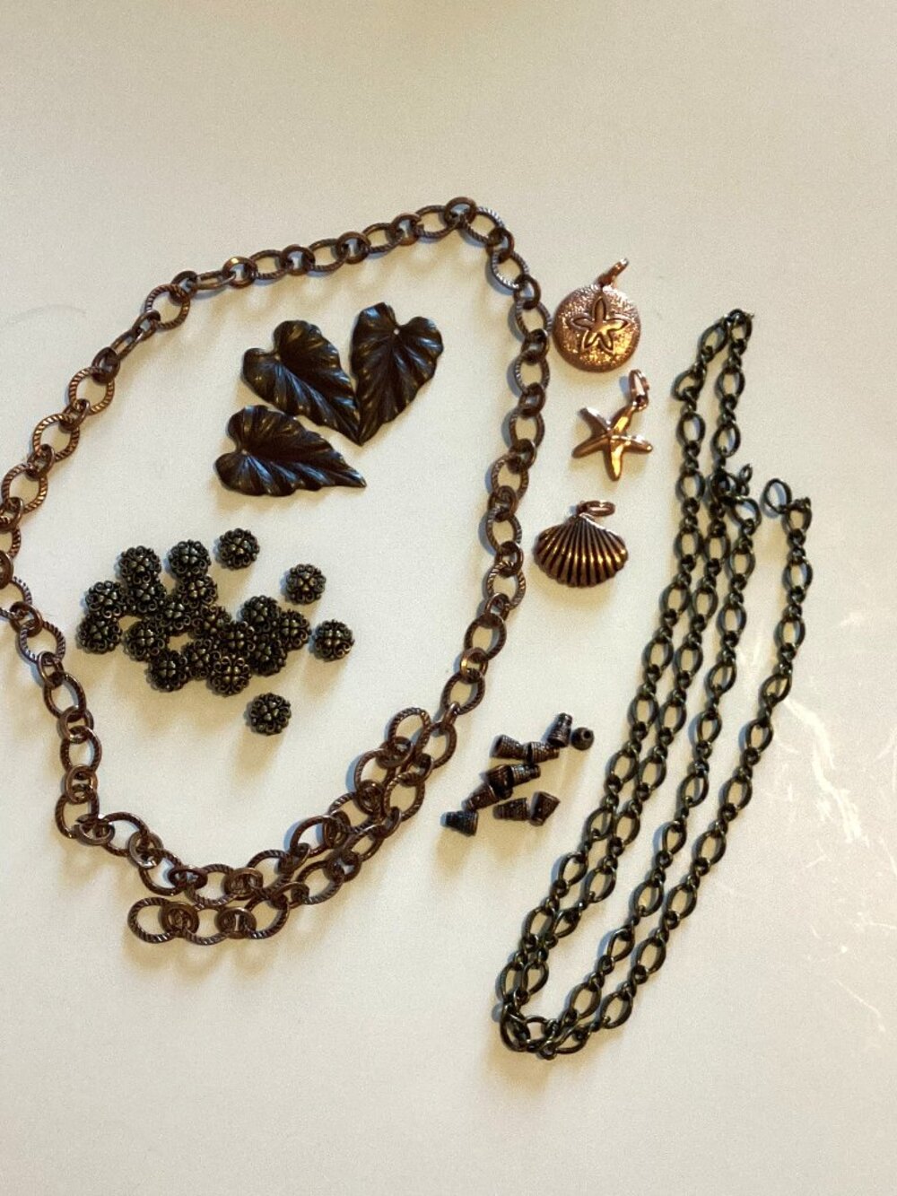 A Bundle of Brown Jewelry for Crafting Jewelry Making Crafts